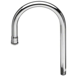 T And S Brass 10-1/4" Rigid Gooseneck Spout - Chrome - Bed Bath ...